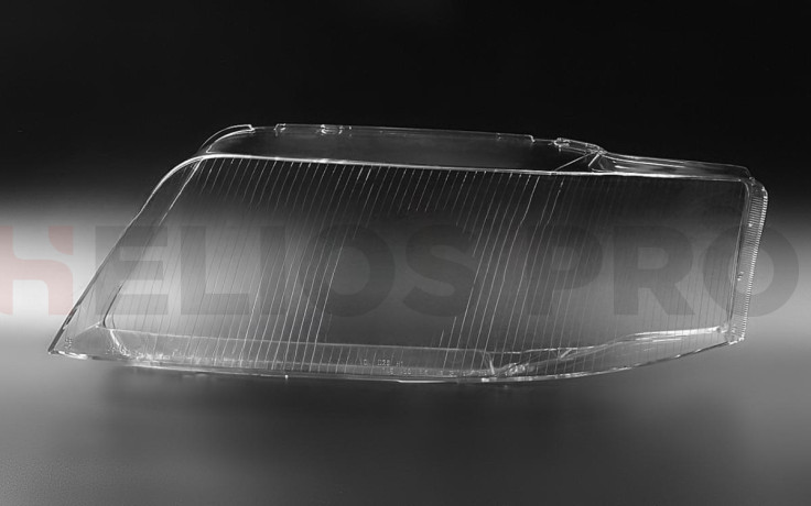 Стекло фары AUDI A6 C5 (1998-2001) дорестайлинг и ALLROAD (2000-2005) (левое)