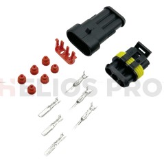Разъем AMP SuperSeal 3PIN 1.5 (комплект)