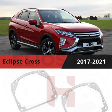 Рамки для замены линз в фарах Mitsubishi Eclipse Cross 2017-2021