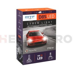 Светодиодные лампы MTF Light Cyber Light D8S 6000K 42V, 35W, 2шт