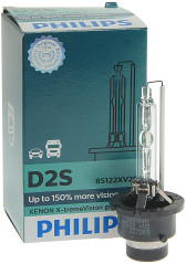 Ксеноновая лампа PHILIPS D2S X-tremeVision gen 2 4800K 85V 35W, 1шт