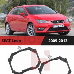 Рамки для замены линз в фарах SEAT Leon 2009-2013 с AFS Пластик