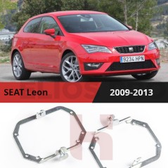 Рамки для замены линз в фарах SEAT Leon 2009-2013 с AFS