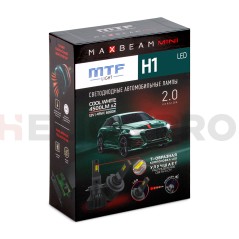 Светодиодные лампы MTF Light MaxBeam MINI H1 6000K 12V, 45W, 2шт