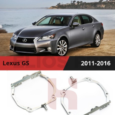 Рамки для замены линз в фарах Lexus GS 2011-2016 с AFS