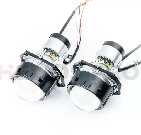 Светодиодные линзы Aozoom AFS CLPD-04 3.0 5500K с функцией подсветки поворотов (комплект 2шт)
