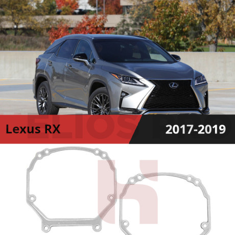 Рамки для замены линз в фарах Lexus RX 2017-2019