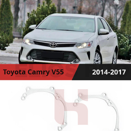 Рамки для замены линз в фарах Toyota Camry V55 2014-2017