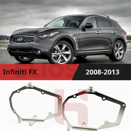Рамки для замены линз в фарах Infiniti FX 2008-2013 с AFS
