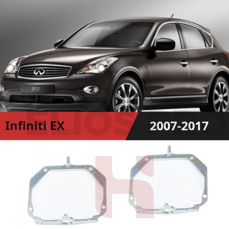 Рамки для замены линз в фарах Infiniti EX 2007-2017 с AFS