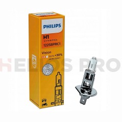 Лампа галогенная PHILIPS H1 Vision 12V 55W, 1 шт