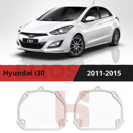 Рамки для замены линз в фарах Hyundai i30 2011-2015