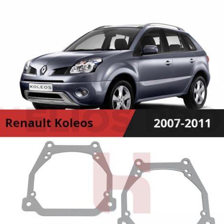 Рамки для замены линз в фарах Renault Koleos 2007-2011
