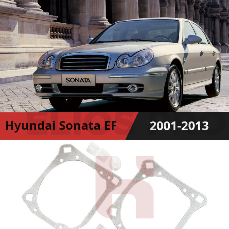 Рамки для замены линз в фарах Hyundai Sonata EF 2001-2013 Тип 2