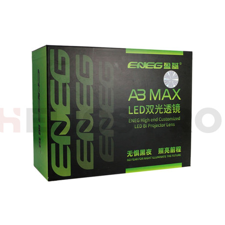 Светодиодные линзы Aozoom A3 MAX Bi-Led (комплект 2 шт)