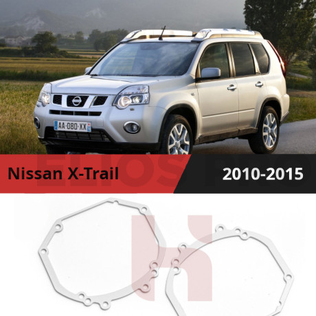 Рамки для замены линз в фарах Nissan X-Trail 2010-2015