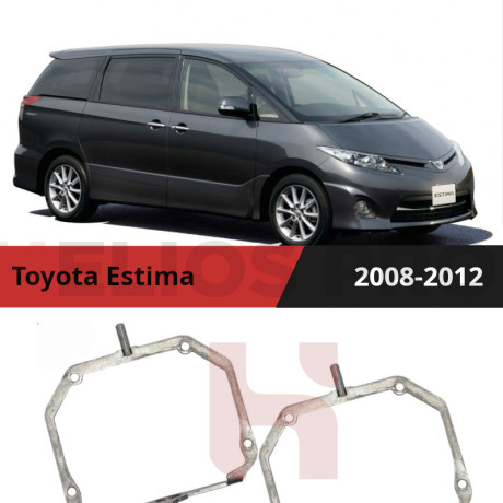 Рамки для замены линз в фарах Toyota Estima 2008-2012 с AFS
