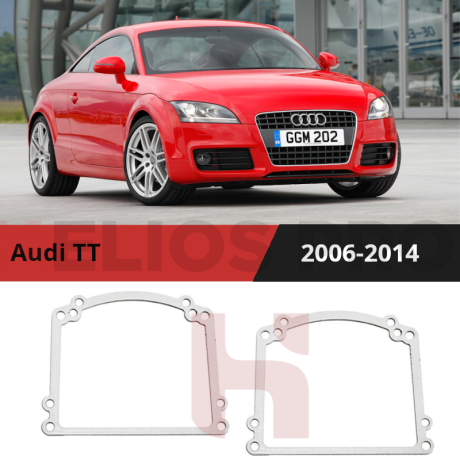 Рамки для замены линз в фарах Audi TT 2006-2014 Вариант 1