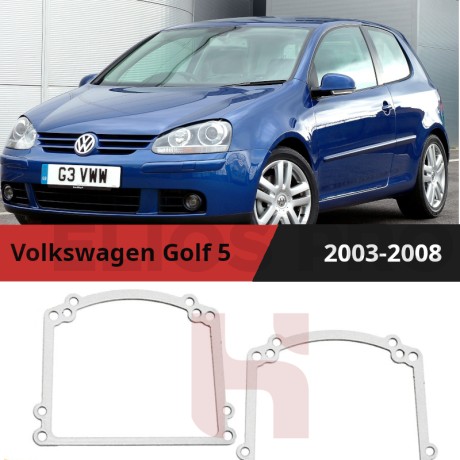 Рамки для замены линз в фарах Volkswagen Golf V 2003-2008