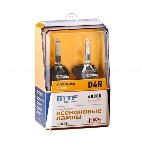Ксеноновые лампы D4R Absolute Vision S4800К