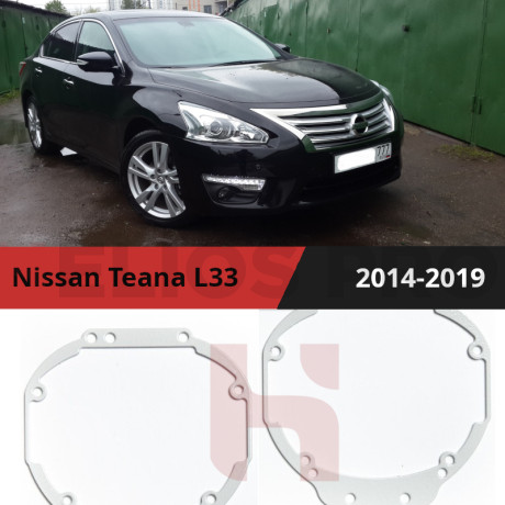 Рамки для замены линз в фарах Nissan Teana L33 2014-2019