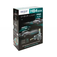 Светодиодные лампы MTF Light Cyber Light Pro HB4 6000K 12V, 65W, 2шт