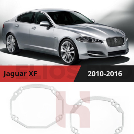 Рамки для замены линз в фарах Jaguar XF 2010-2016