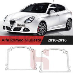 Рамки для замены линз в фарах Alfa Romeo Giulietta 2010-2016