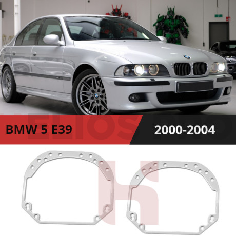 Рамки для замены линз в фарах BMW 5 E39 2000-2004