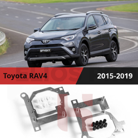 Рамки для замены линз в фарах Toyota RAV4 2015-2019 LED Тип 2
