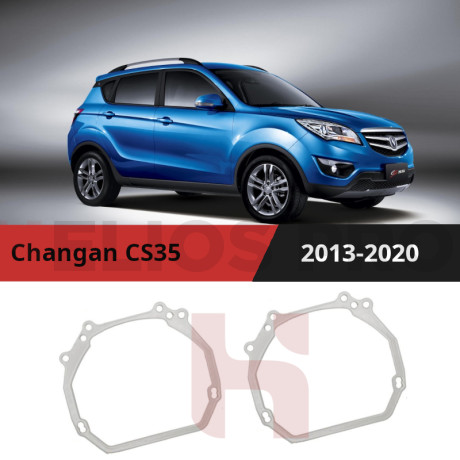 Рамки для замены линз в фарах Changan CS35 2013-2020