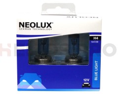 Лампа галогенная Neolux H4 12V-60/55W Blue Light DuoBox, 2 шт