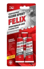 Профессиональный эпоксидный клей Felix (прозрачный)