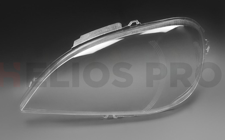 Стекло фары MERCEDES ML W163 (2001-2005) рестайлинг (левое)