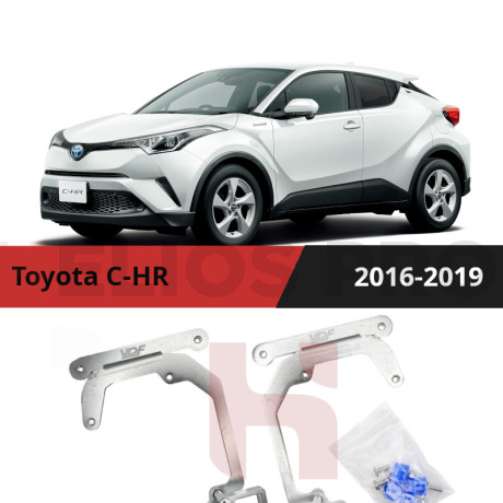 Рамки для замены линз в фарах Toyota C-HR 2016-2019