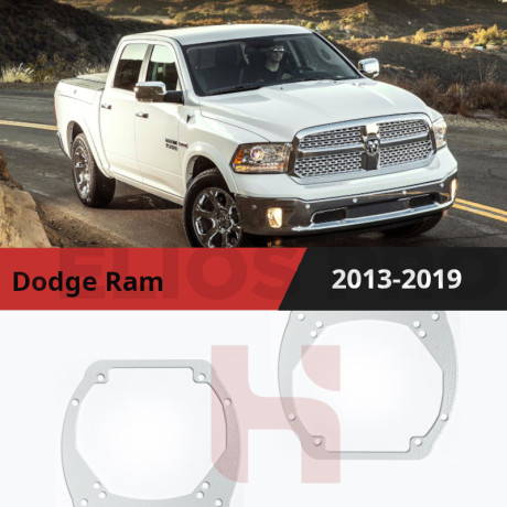 Рамки для замены линз в фарах Dodge Ram 2013-2019